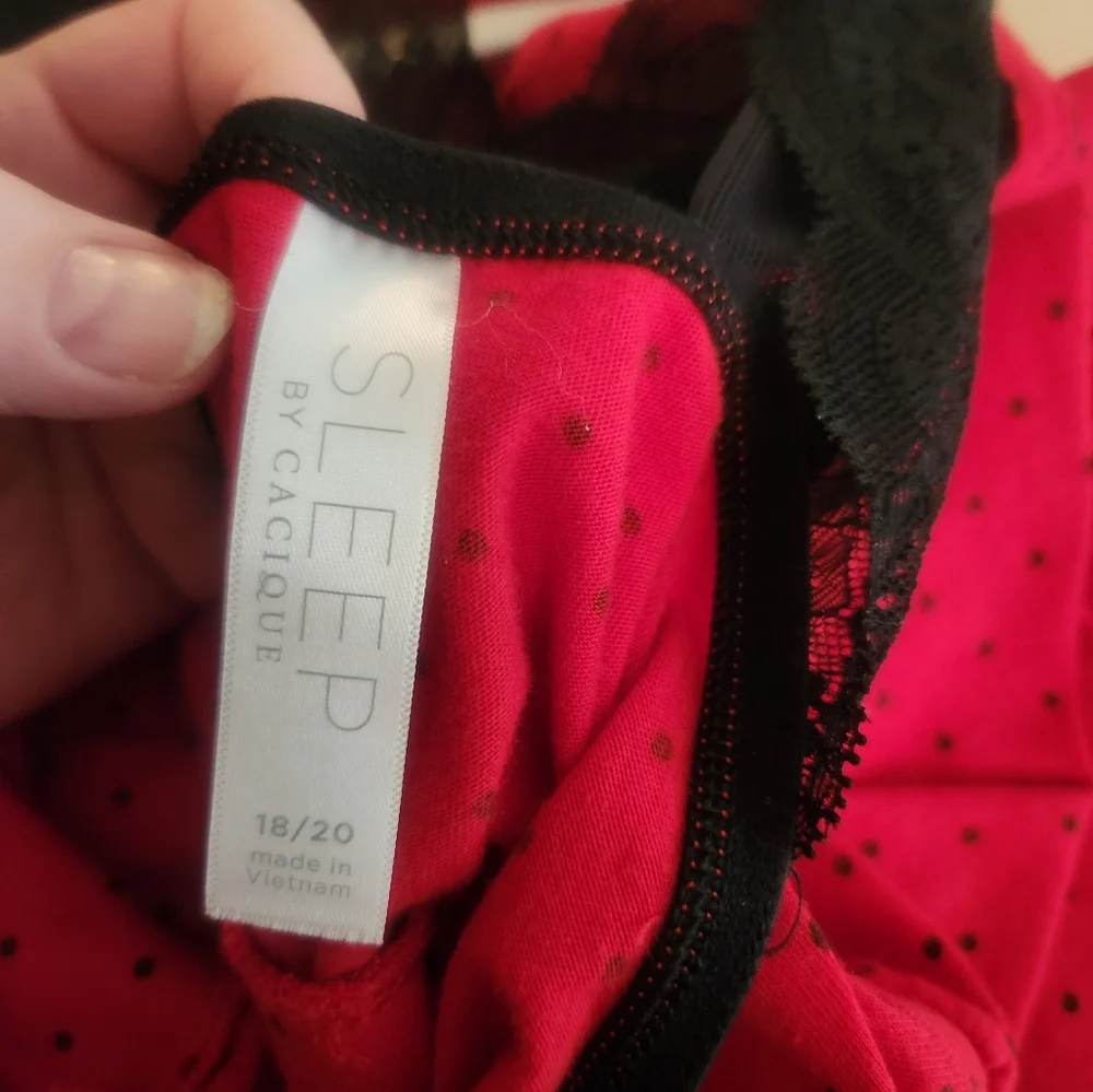 EUC Lane Bryant Size 18/20 Chemise with Lace - Picture 8 of 8